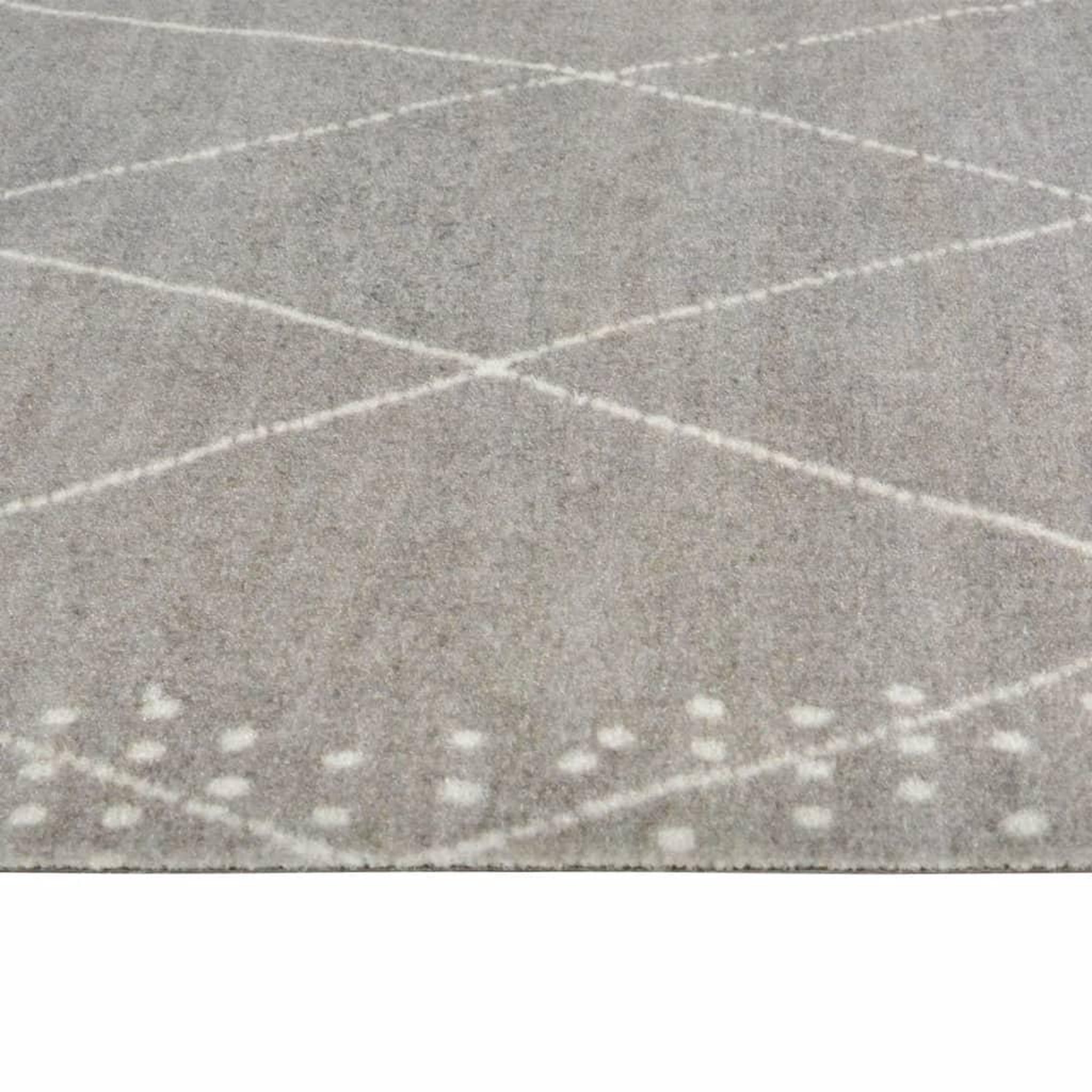 Voir la diapositive 4 : VIDAXL Tapis de cuisine lavable impression losange 45x150 cm velours