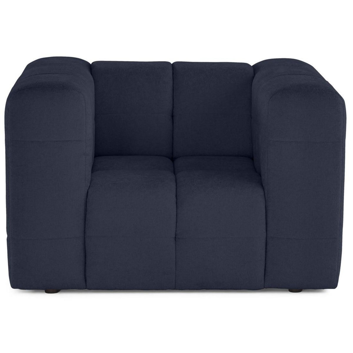 LISA DESIGN Suzano - fauteuil en tissu texturé