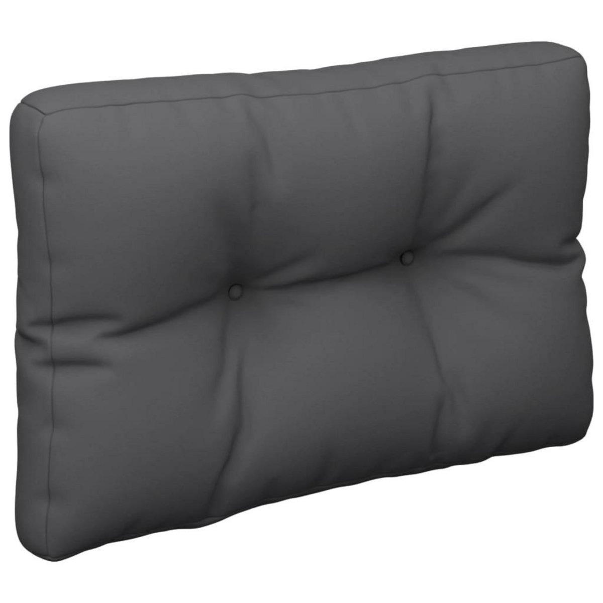 VIDAXL Coussin de palette anthracite 50x40x12 cm tissu