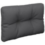 Voir la diapositive 4 : VIDAXL Coussin de palette anthracite 50x40x12 cm tissu