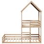 Voir la diapositive 4 : VIDAXL Lit superpose sans matelas 90x200 cm bois de pin massif