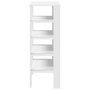 Voir la diapositive 5 : VIDAXL Etagere a chaussures blanc 61x32x87,5 cm bois d'ingenierie