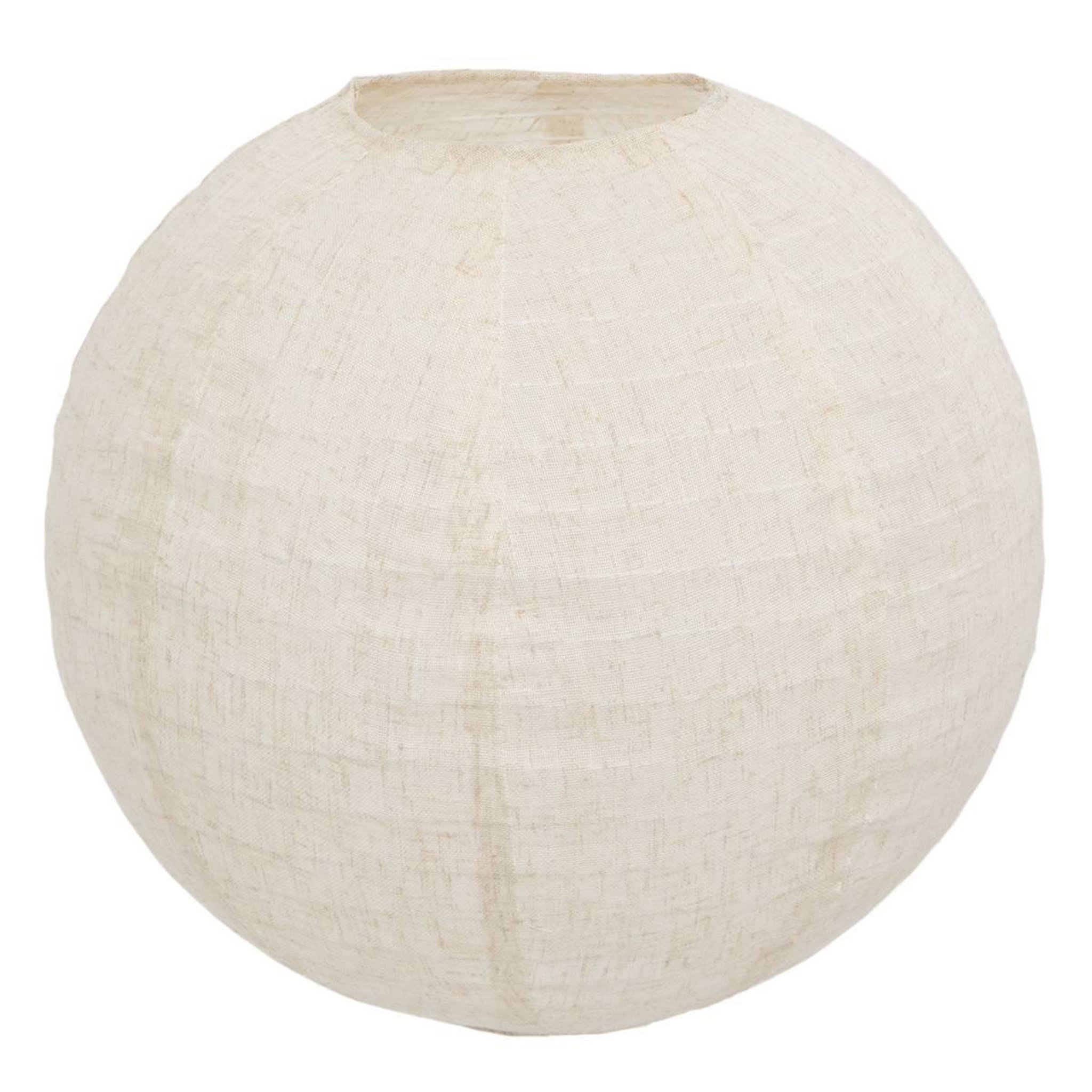 ATMOSPHERA Lanterne Japonaise Boule  Jordy  43cm Beige Lin