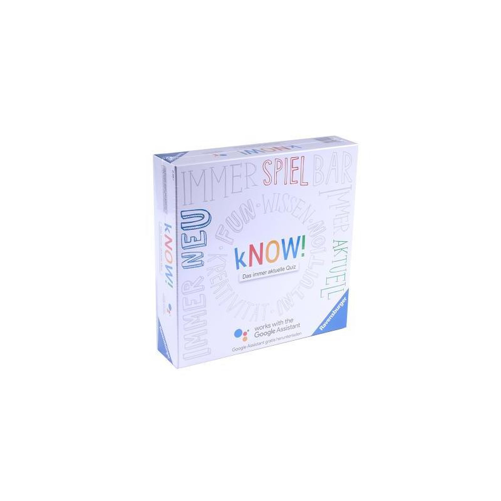 Voir la diapositive 1 : RAVENSBURGER Ravensburger kNOW! Quizspiel Deutsch (27252)