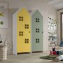 Voir la diapositive 2 : Paris Prix Pack - 2 Armoires Enfant  Casami Bruges  171cm Jaune & Vert