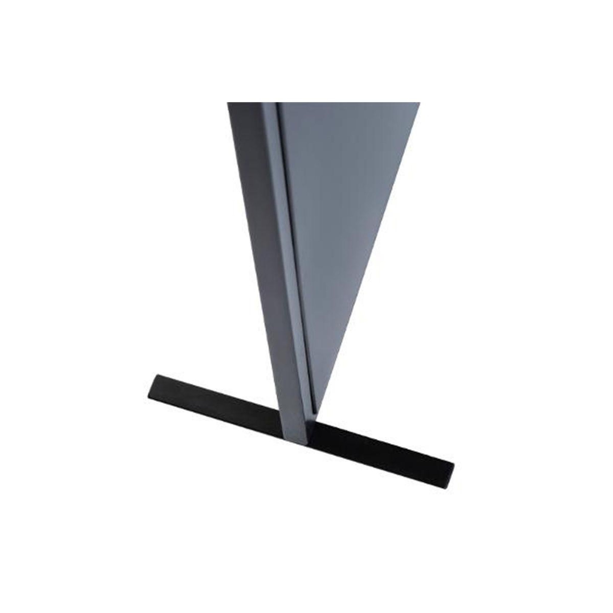 Voir la diapositive 2 : ATMOSPHERA Paravent design en verre  arme  121x170cm noir