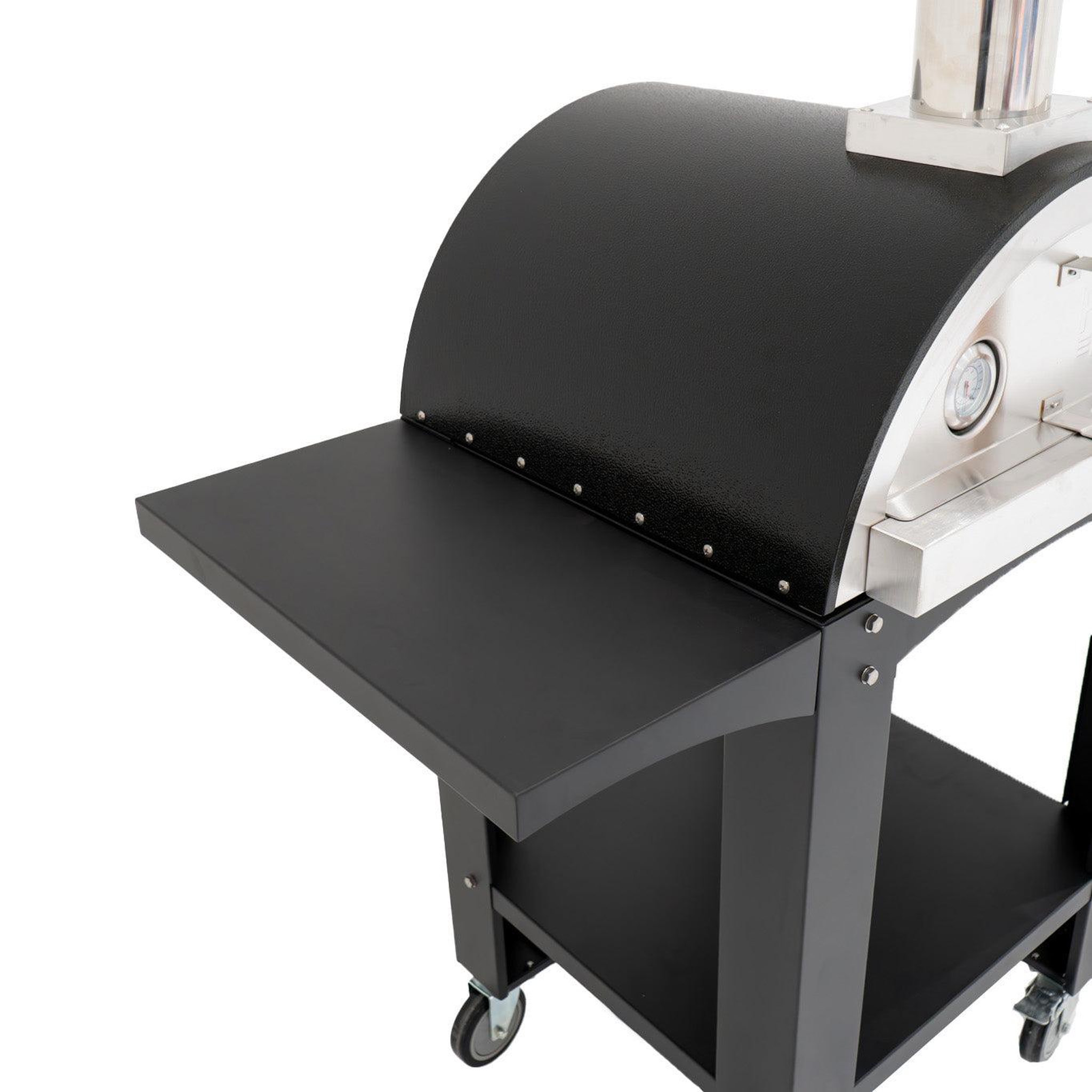 Voir la diapositive 3 : FRESH GRILLS Four à pizza d'extérieur xl avec plan de travail intégré