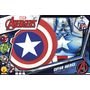 Voir la diapositive 2 : RUBIES Panoplie + bouclier 3/4ans - Marvel - Capt'ain América 