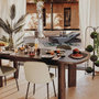 Voir la diapositive 3 : ATMOSPHERA Table à Manger Extensible  Rikaya  180-230cm Marron