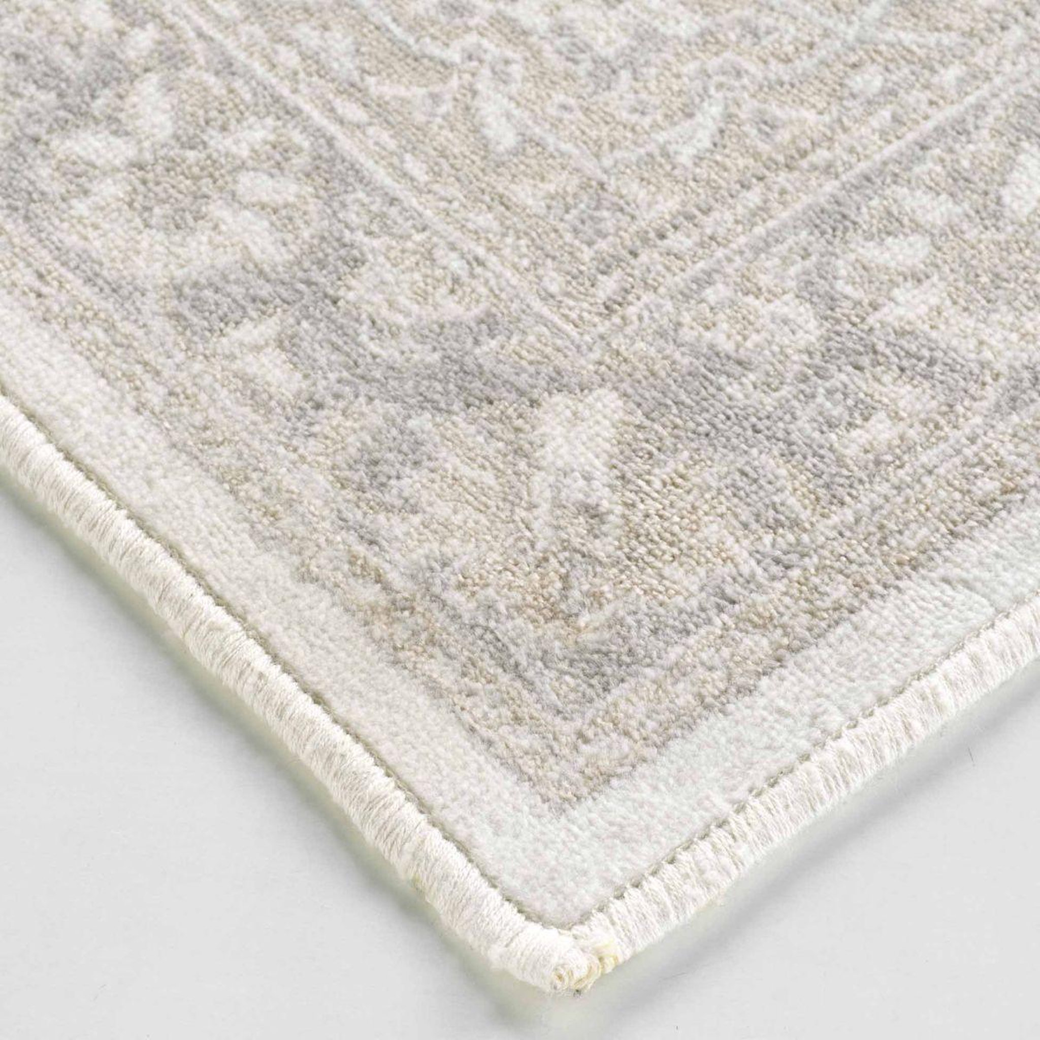 Voir la diapositive 2 : Douceur d'Intérieur Tapis déco  cherine  68x110cm naturel