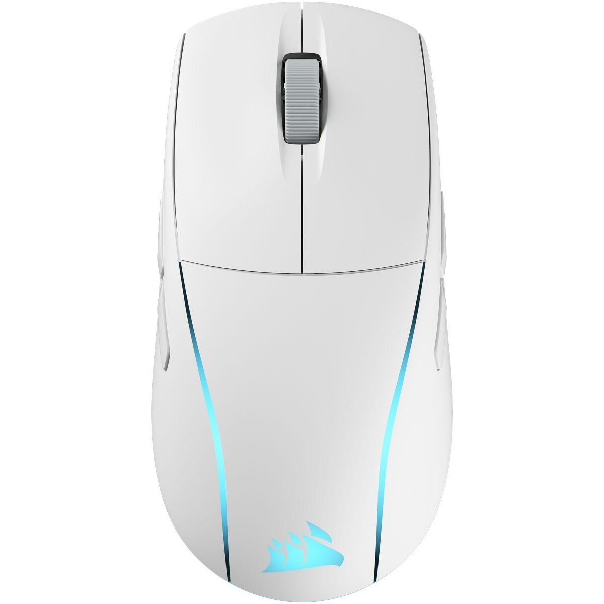 Corsair Souris Gamer Sans Fil M75 Wireless RGB Blanche