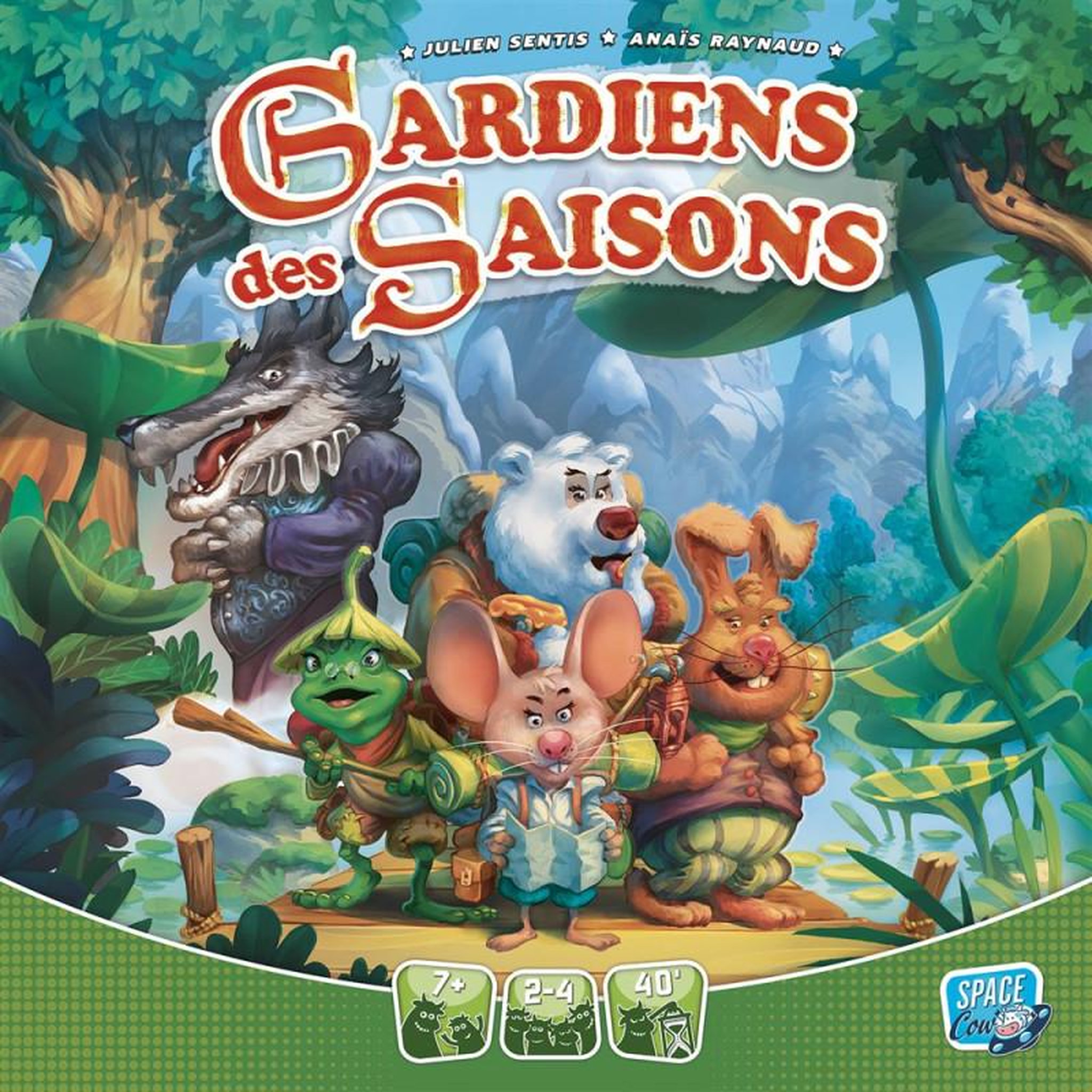 Asmodee Jeu de stratégie Asmodee Gardiens des Saisons