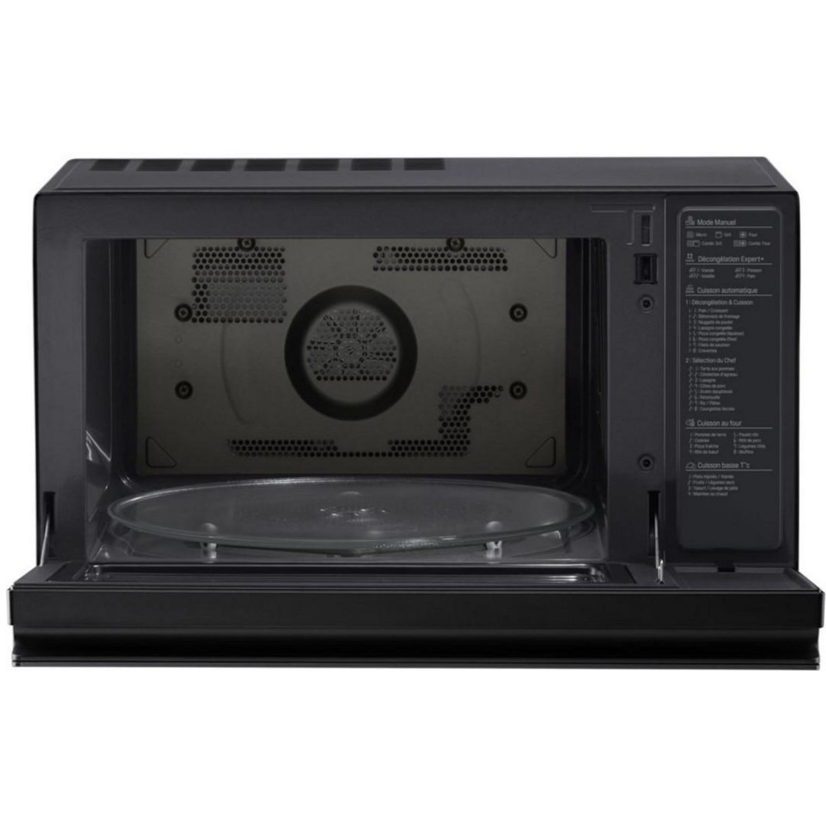 LG Micro-ondes gril quartz + convection 39l 1850w - mj3965bib