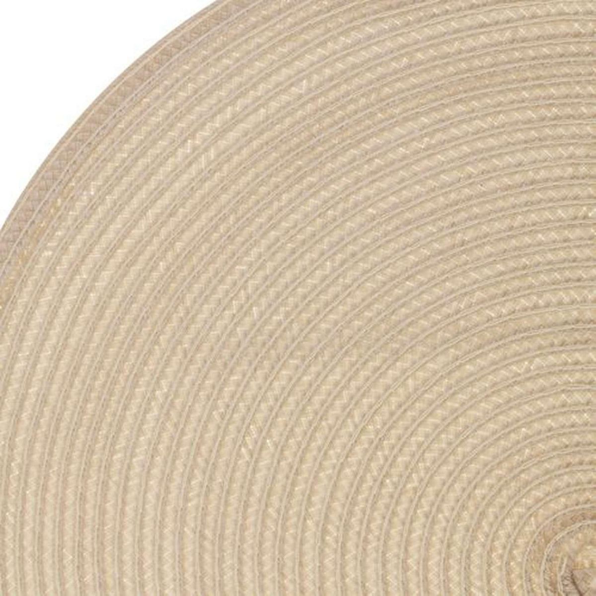 SECRET DE GOURMET Set de table Tressé Rond