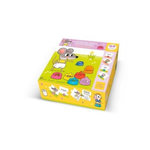 LES PUZZLES DUO DE PETITE SOURIS - A QUI EST CE POT ? BOITE 24 PIECES, Van Genechten Guido