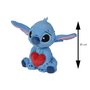 SIMBA Peluche Stitch avec un coeur 25 cm Disney 
