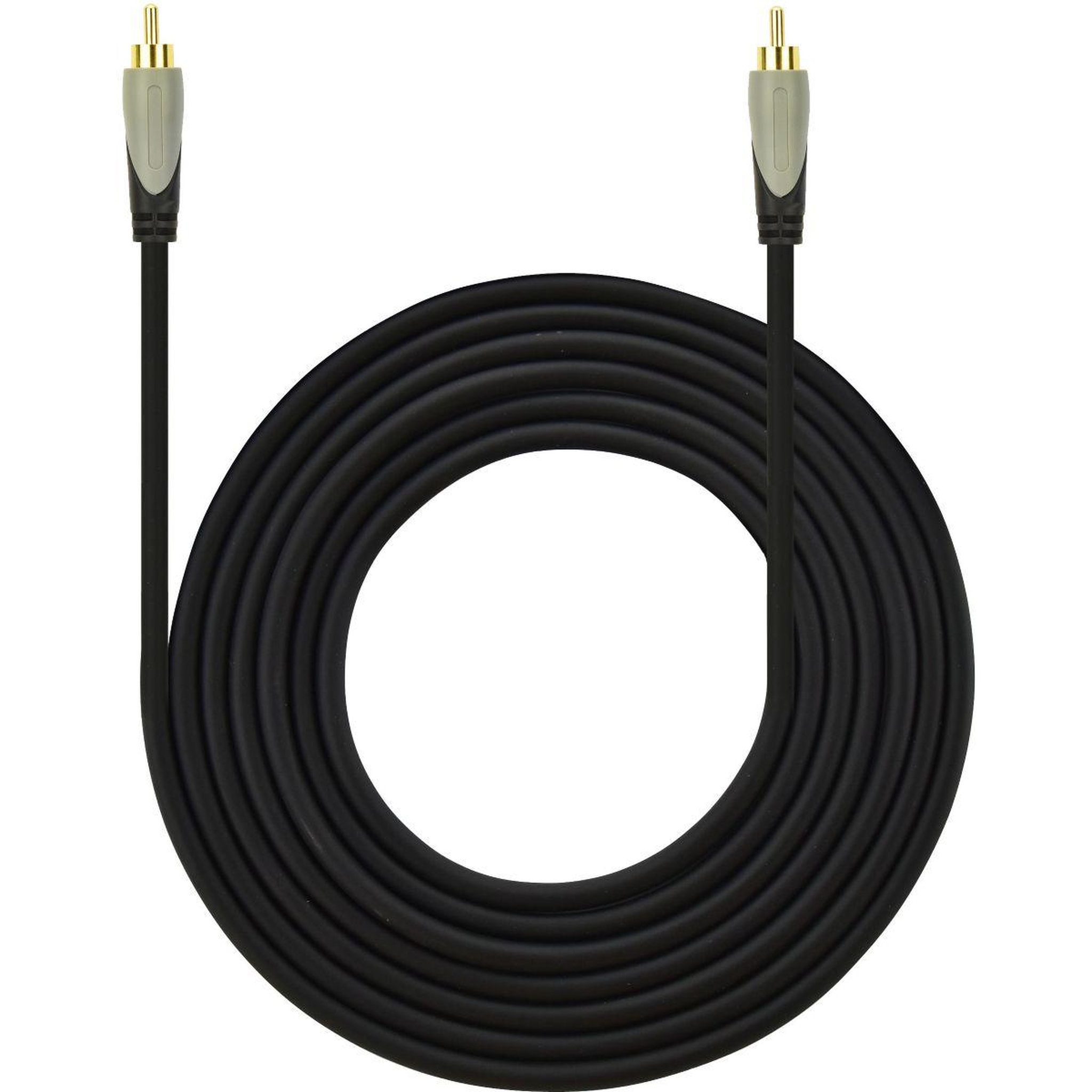 Voir la diapositive 2 : ESSENTIEL B Câble subwoofer 3M coax/sub - ecp