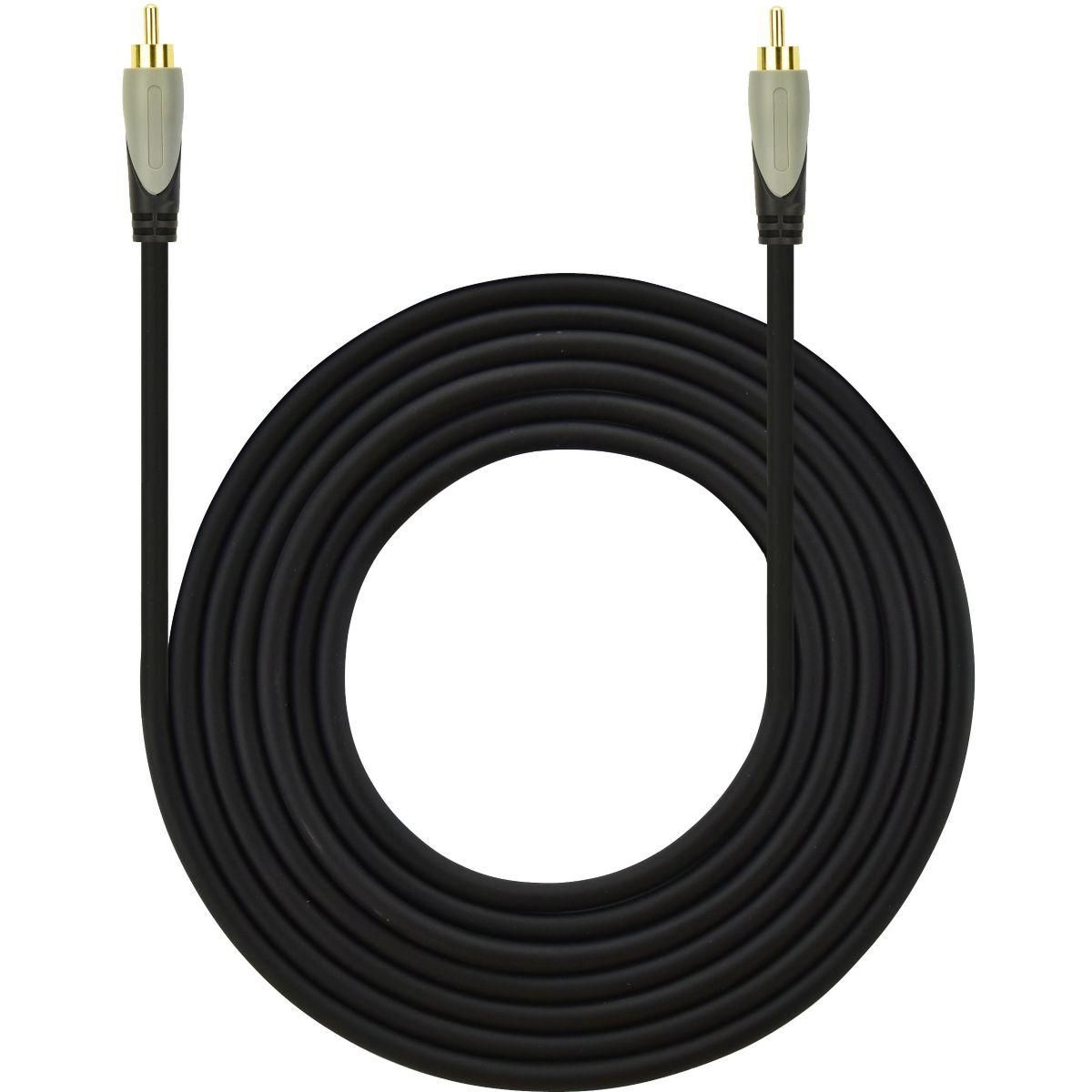 ESSENTIEL B Câble subwoofer 3M coax/sub - ecp