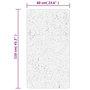 Voir la diapositive 6 : VIDAXL Tapis shaggy PAMPLONA poils longs moderne beige 60x110 cm