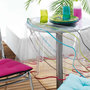 Voir la diapositive 2 : Paris Prix Nappe Ronde Cristal  Garden  180cm Transparent & Gris
