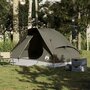 Voir la diapositive 3 : VIDAXL Tente de camping a dome 4 personnes marron impermeable