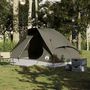 Voir la diapositive 3 : VIDAXL Tente de camping a dome 4 personnes marron impermeable
