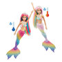 Voir la diapositive 1 : BARBIE Barbie sirène magiques arc-en-ciel