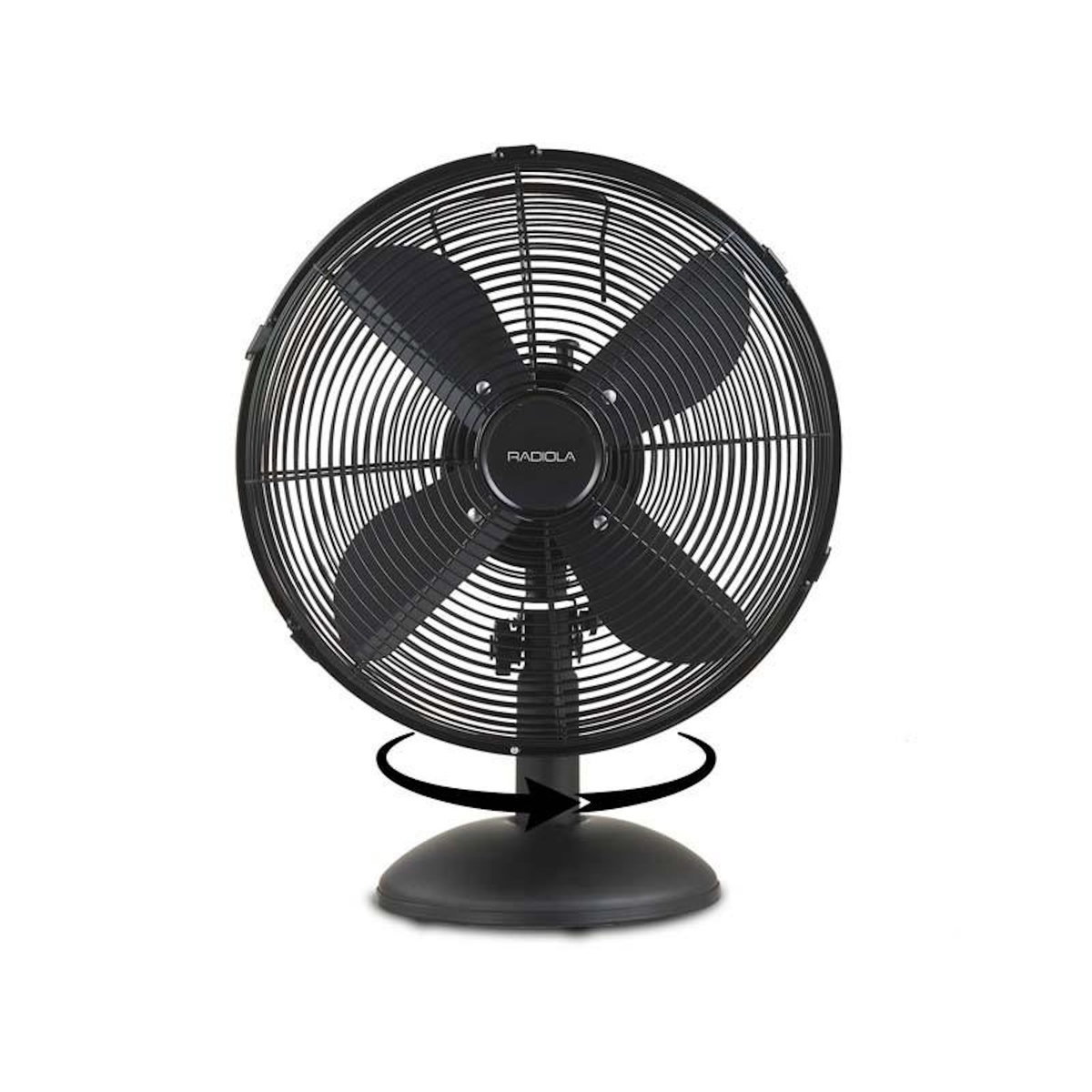 RADIOLA Radiola - Rad-vti40 - Noir - Ventilateur De Table - 3 Vitesses - 40w