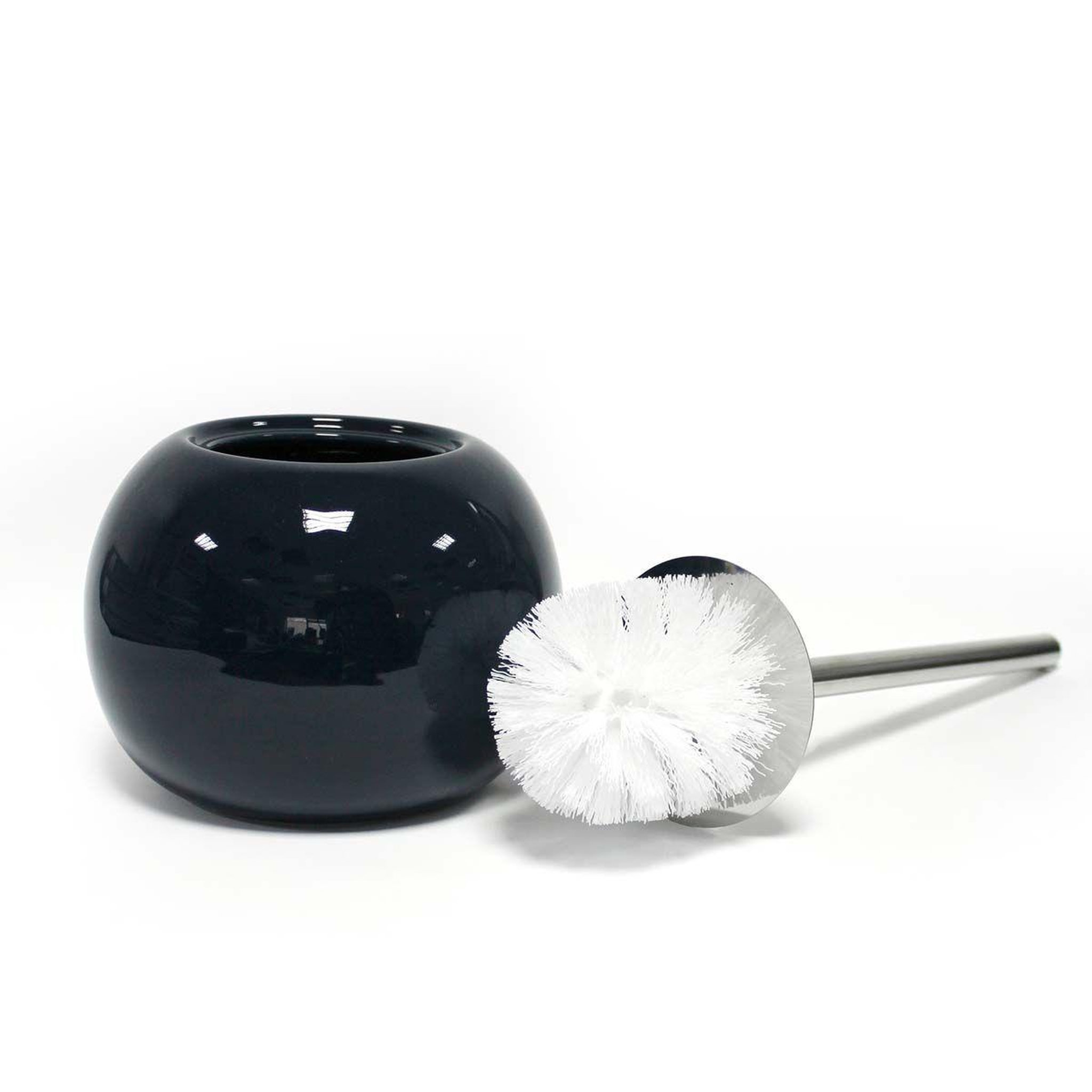 Voir la diapositive 2 : Douceur d'Intérieur Brosse wc design  bullea  37cm indigo