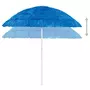 VIDAXL Parasol de plage Hawaii Bleu 240 cm