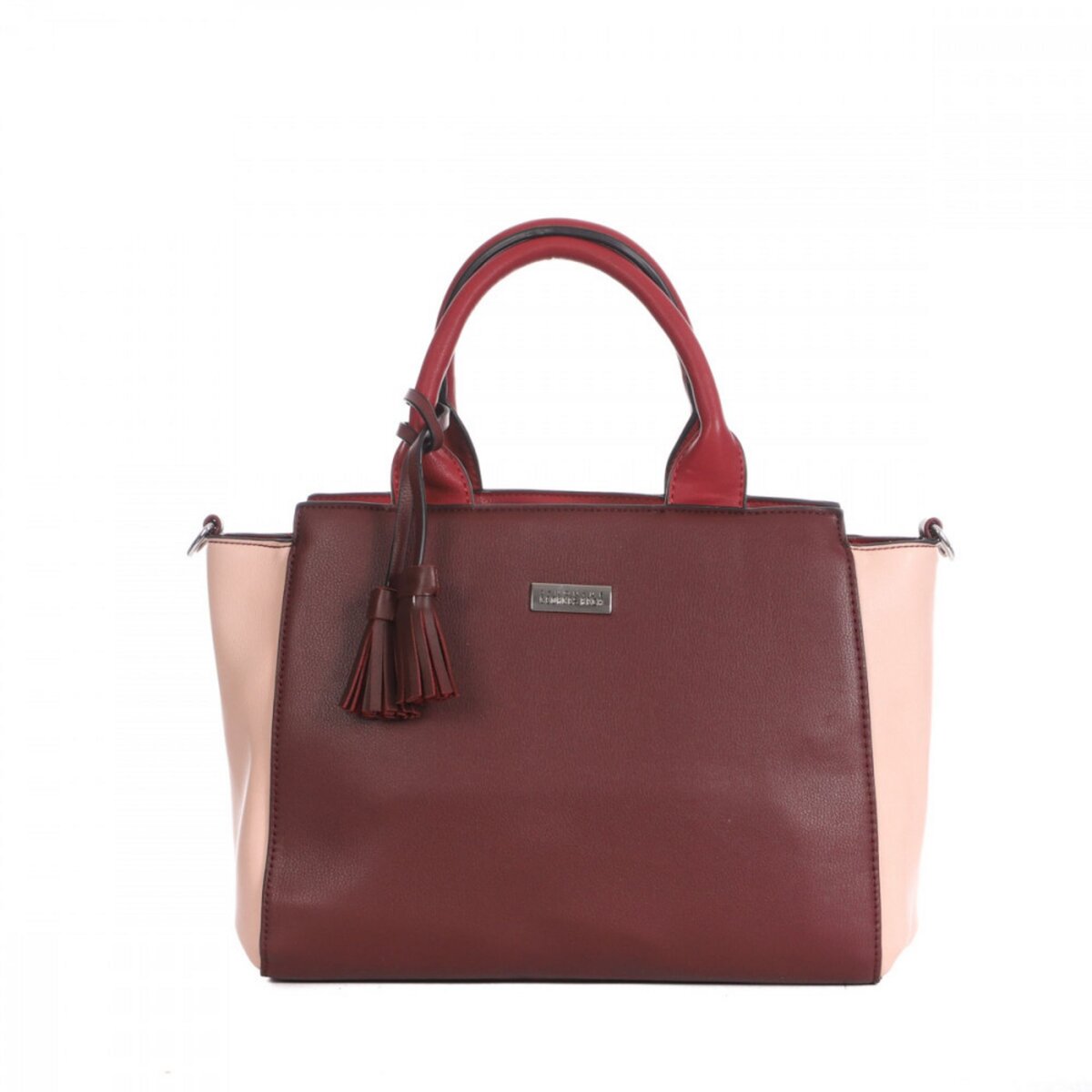 Sac main Bordeaux Femme Georges Rech Selene pas cher Auchan.fr