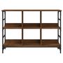Voir la diapositive 4 : VIDAXL Buffet chêne marron 102x32x73,5 cm bois d ingénierie