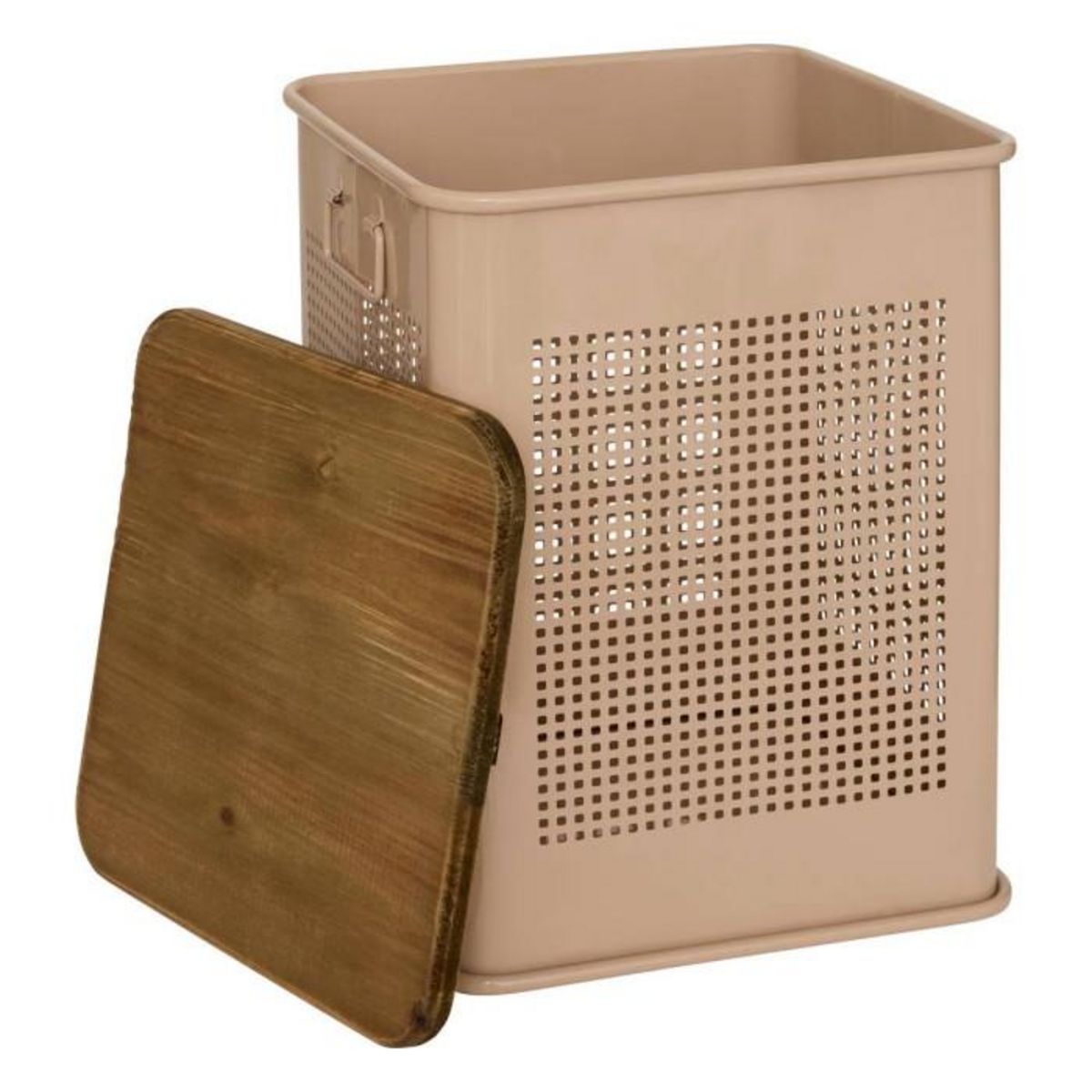 ATMOSPHERA Lot de 3 Coffres de Rangement  Azae  46cm Beige