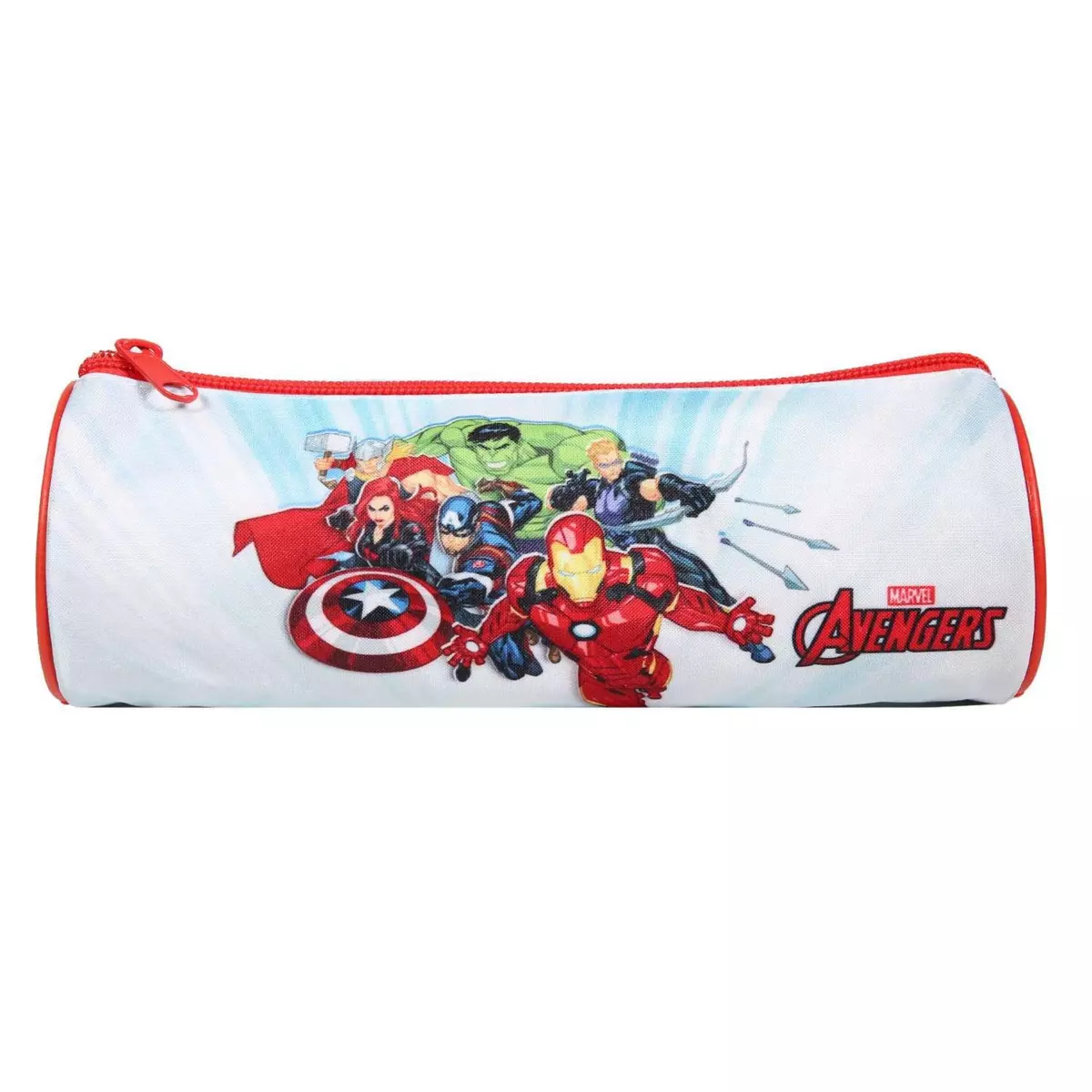 Bagtrotter BAGTROTTER Trousse scolaire ronde Marvel Avengers Multicolore