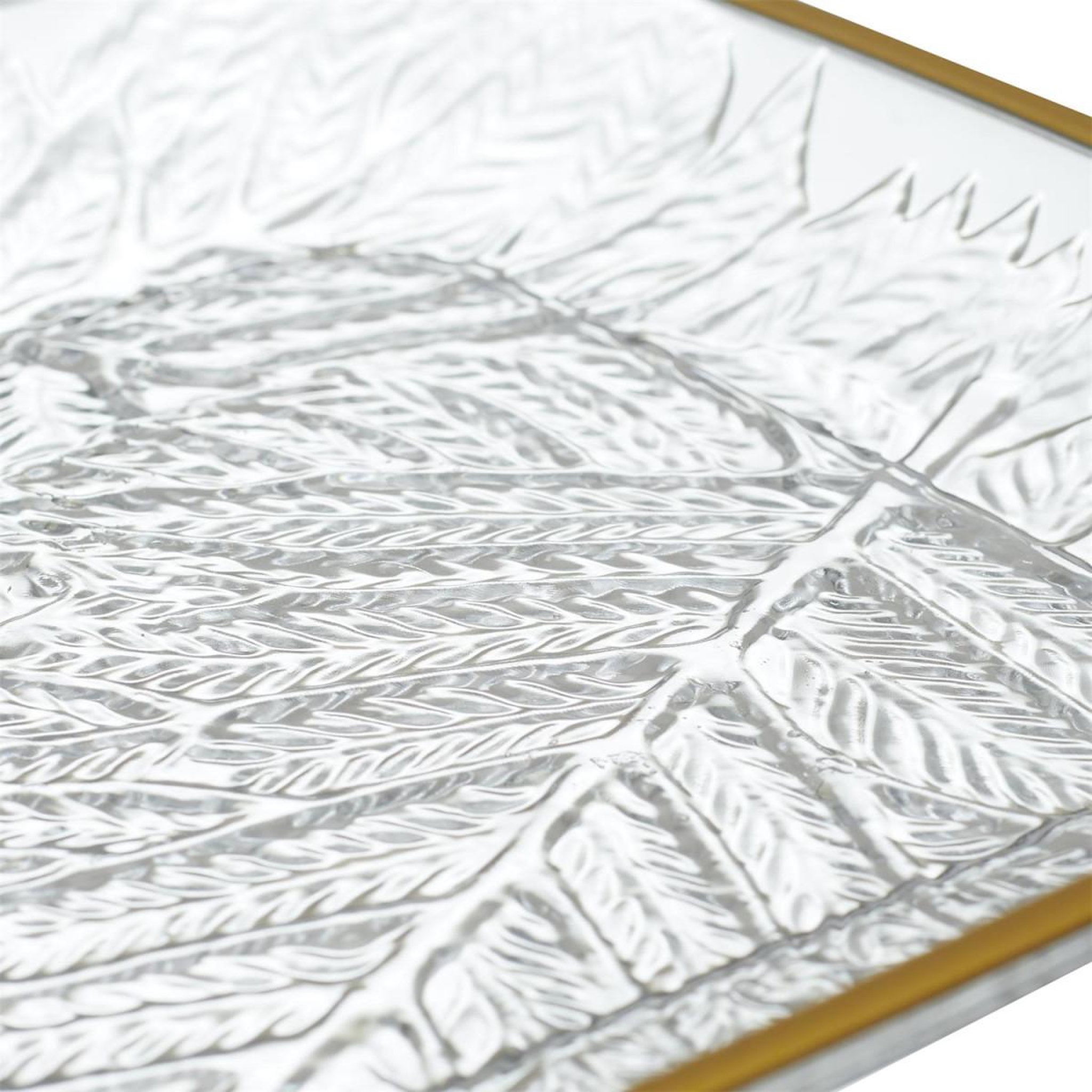 Voir la diapositive 2 : The Home Deco Factory Plateau de service design  sabah  34cm transparent