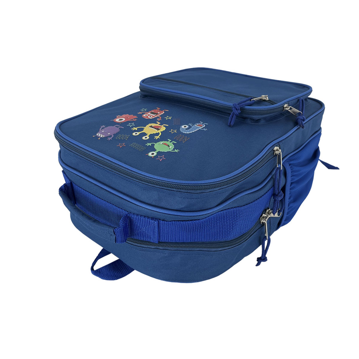 POUCE Sac à dos 2 compartiments bleu