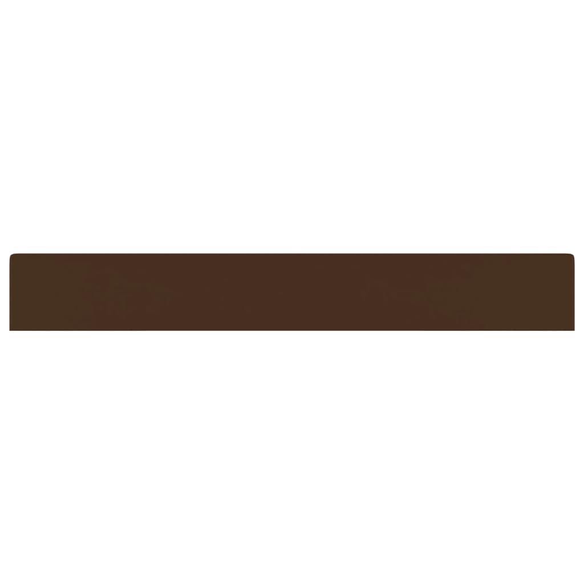 Voir la diapositive 4 : VIDAXL Lavabo avec trou de robinet Marron fonce mat 60x46 cm Ceramique