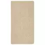 VIDAXL Tapis shaggy antiderapant Creme 80x150 cm