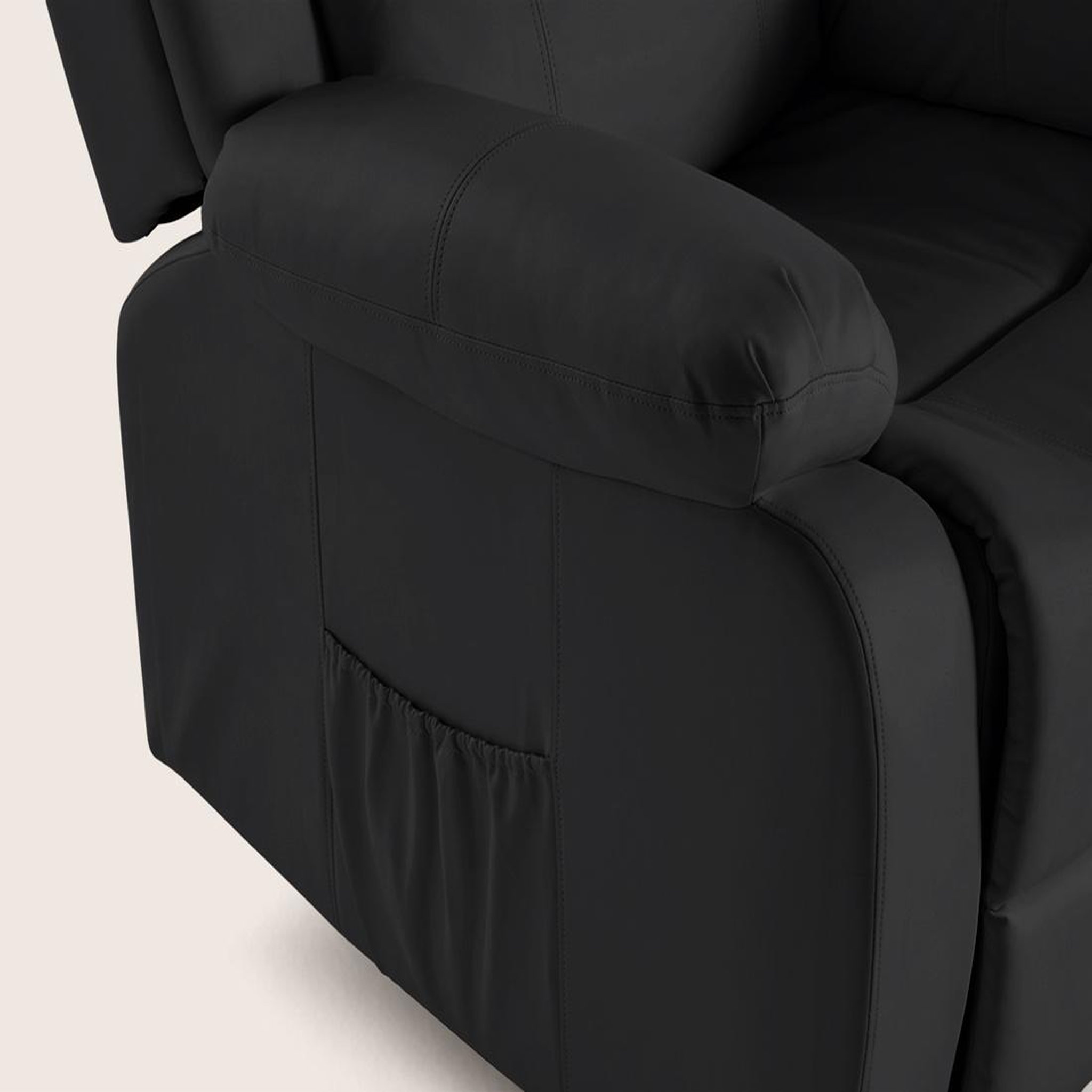 Voir la diapositive 5 : BEST MOBILIER Armand - fauteuil relax électrique en simili