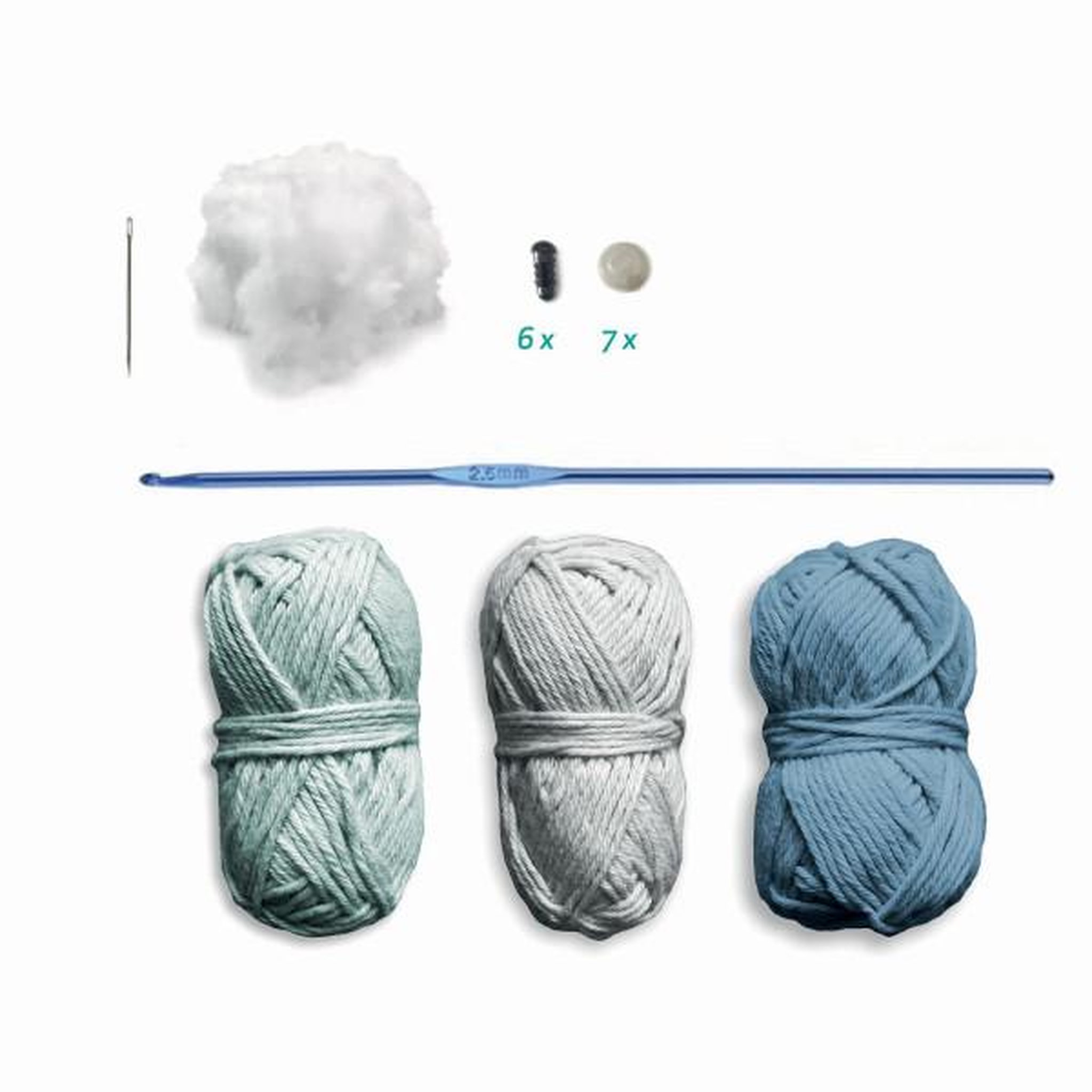 Voir la diapositive 2 : SYCOMORE Lovely Box - SYCOMORE - Amigurumi - Animaux de la mer - Des 10 ans