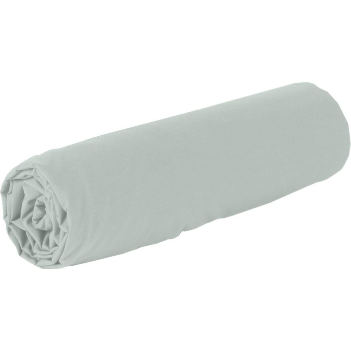 Home collection Drap housse de coton-bambou - bambou vert