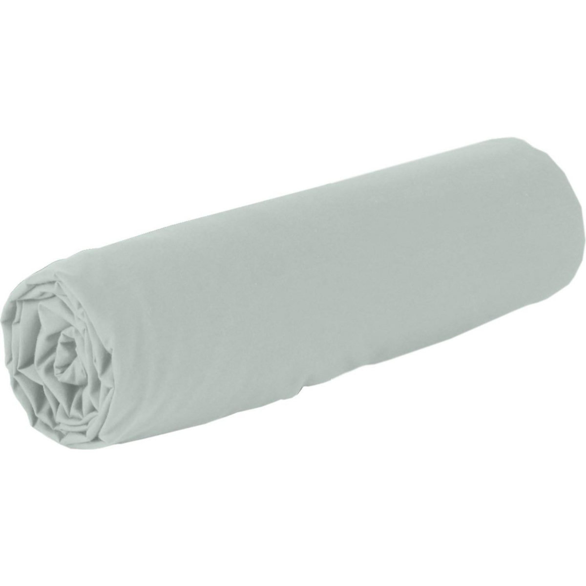 Home collection Drap housse de coton-bambou - bambou vert
