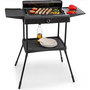 Voir la diapositive 2 : Kitchen chef Barbecue électrique sur pieds 2000w noir - ksbbq1703