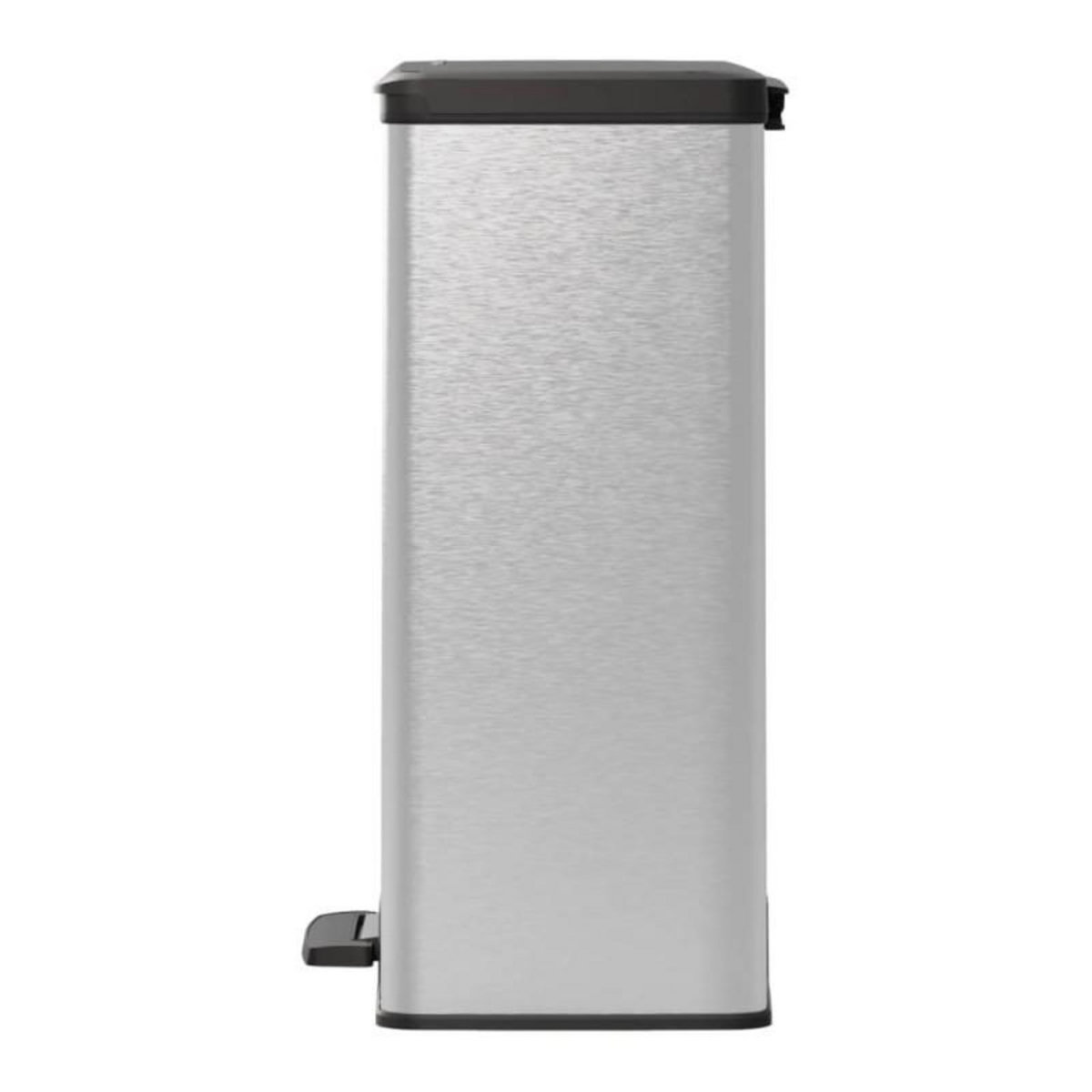 CURVER Curver Poubelle double à pédale Deco 26L+26L Argenté