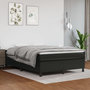 Voir la diapositive 2 : VIDAXL Cadre de lit sans matelas noir 140x190 cm similicuir