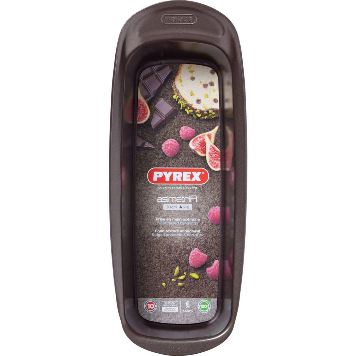 PYREX Moule à cake métal 30 cm Asimetria