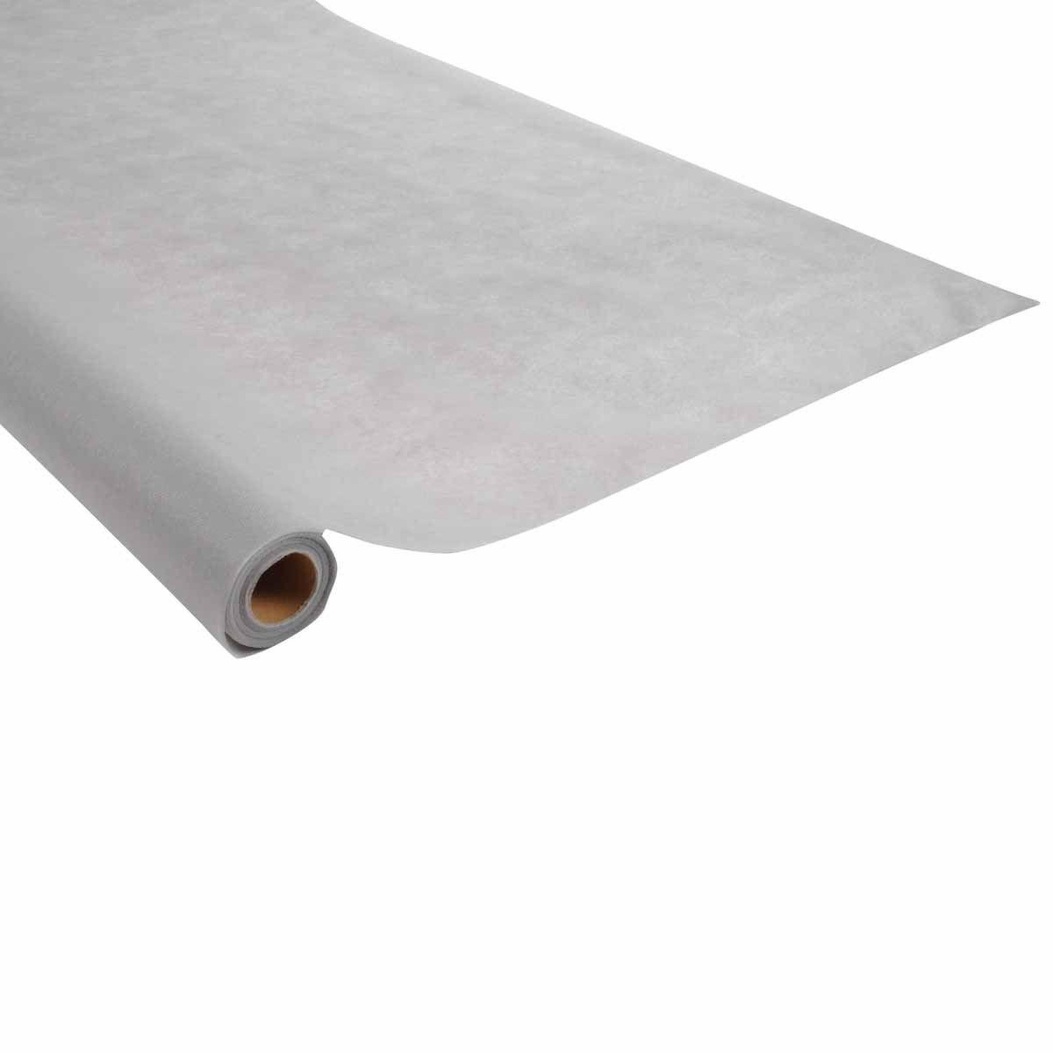 Voir la diapositive 1 : HOMEA Nappe plastique  intissé  1,20x10m gris