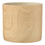 Paris Prix Cache-Pot Déco en Ciment  Forêt  21cm Beige