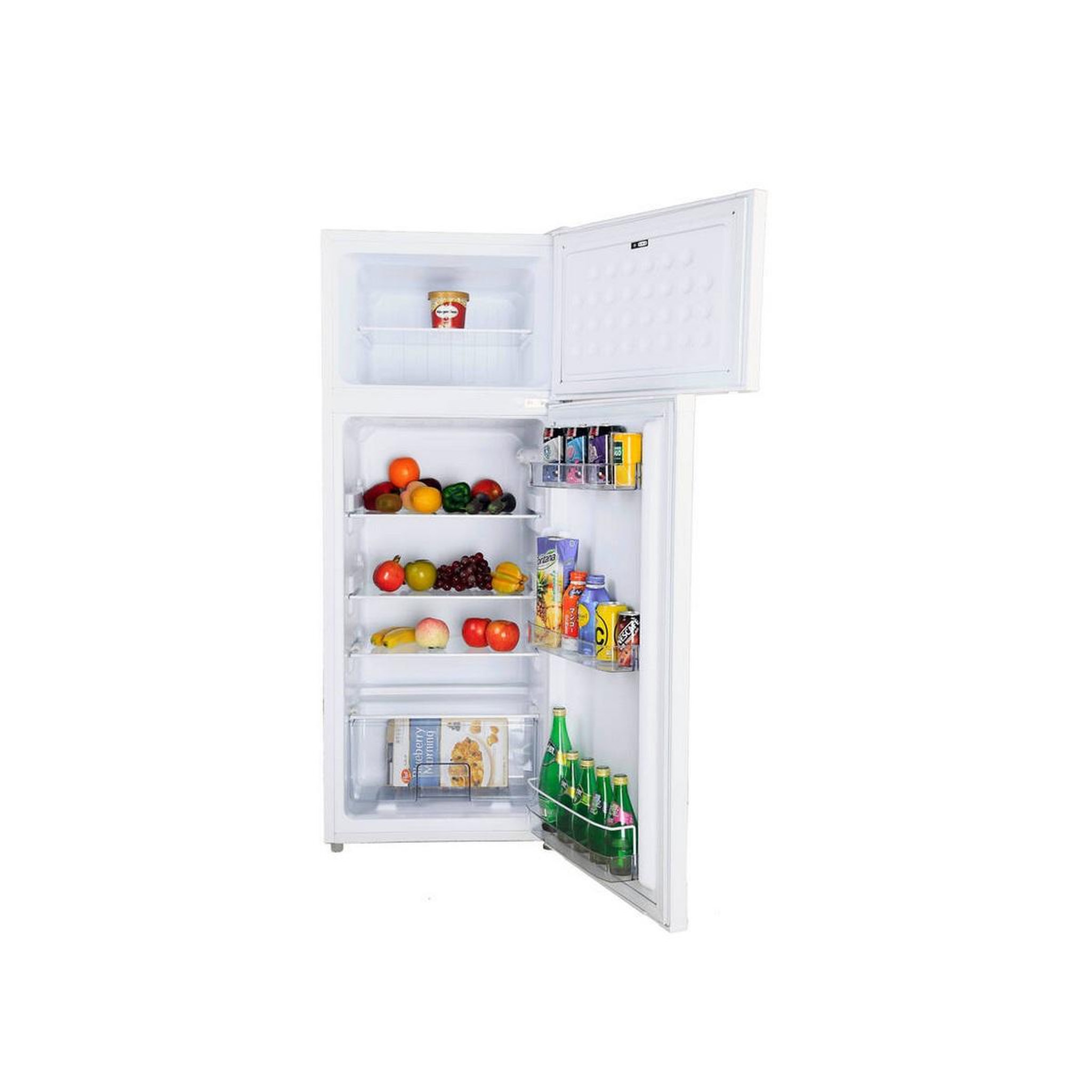 Voir la diapositive 3 : Frigelux Réfrigérateur combiné 55cm 206l blanc - rdp210bd