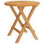 Voir la diapositive 2 : VIDAXL Table de bistro Ø46x47 cm Bois d'acacia massif